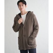 イッカ(ikka)の裏ボアニットフーディガン