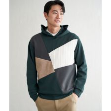 【親子コーデ】ブロックスダンボールプルパーカ