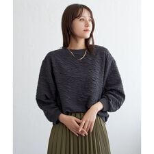 イッカ(ikka)のフクレジャカードプルオーバー