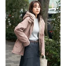 イッカ(ikka)の【雑誌InRed12月号掲載】ライナー付き3WAYマウンテンパーカー【親子コーデ】