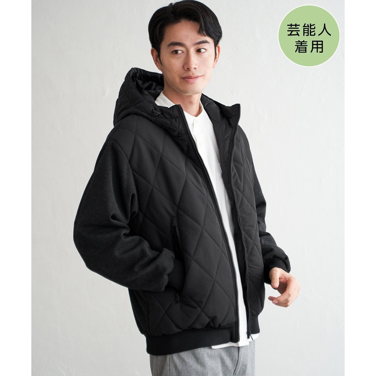 芸能人着用】sorona(R)ブロックスコンビパーカー | イッカ(ikka