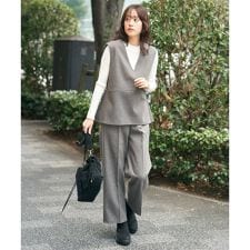 イッカ(ikka)の【2点セット】GOKU楽ペプラムジレセット