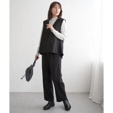 イッカ(ikka)の【2点セット】GOKU楽ペプラムジレセット