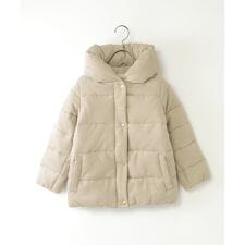 イッカ(ikka)の【親子コーデ】細コールボリューム襟中綿ジャケット（110?160cm）