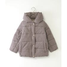 イッカ(ikka)の【親子コーデ】細コールボリューム襟中綿ジャケット（110?160cm）