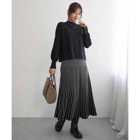 [^ԁF51670017]ԗv炸ŃR[fBl[g㉺ZbgACeBgbvX͂ƂbNlbNŁA܂X}[gɉoBXJ[g̓v[c̕ҒnŁAтɌy₩ɗhtAVGbg͂łB㉺Zbgł̒p͂AꂼPiŃX^CÔ߁Byfށzقǂ悢݂̂Ȃ߂炩ȐGSñLCߑjjbgByfUCzbNlbÑgbvXƃv[c̕ҒñtAXJ[g̃ZbgAbvByikka|CgzE肰ȂzFŉ؂₩ŏiȕ͋CEɂv[cҒnāA㉺fUC̃N߂܂E㉺ʎgoĂȃZbg