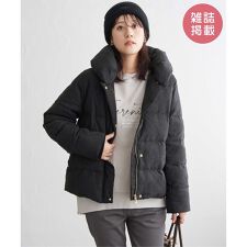 【雑誌InRed1月号掲載】細コール2WAY洗えるダウンジャケット【洗濯機で洗える／親子コーデ】