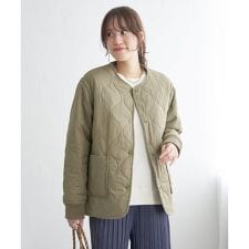 イッカ(ikka)の【2WAY／親子コーデ】キルトファーリバーシブルブルゾン