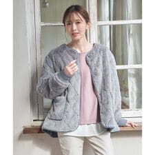 イッカ(ikka)の【2WAY／親子コーデ】キルトファーリバーシブルブルゾン