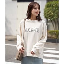 裏毛ロゴフォトスウェット