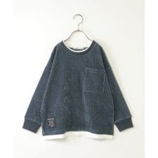 カットコールポケ付きレイヤープルオーバー（120?160cm）