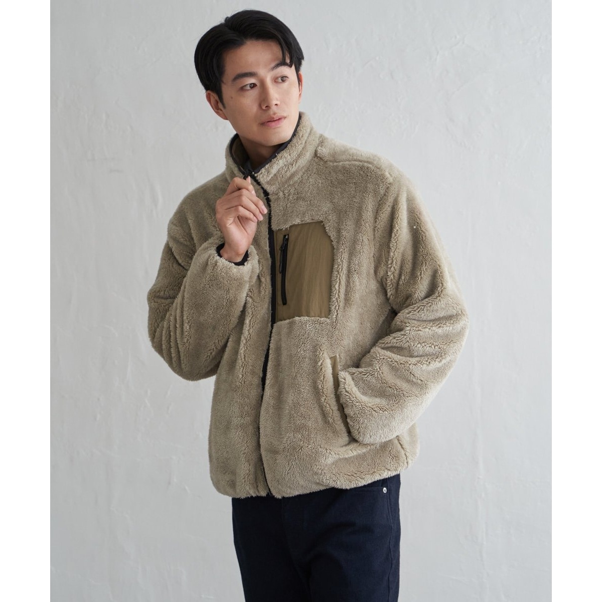 2way リバーシブル ナイロン✖️フリース ドラストブルゾン 2WAY】リバーシブルナイロンフリースブルゾン | イッカ(ikka) | マルイ