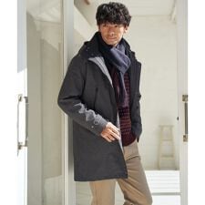 【撥水】sorona(R) 3WAYロングコート