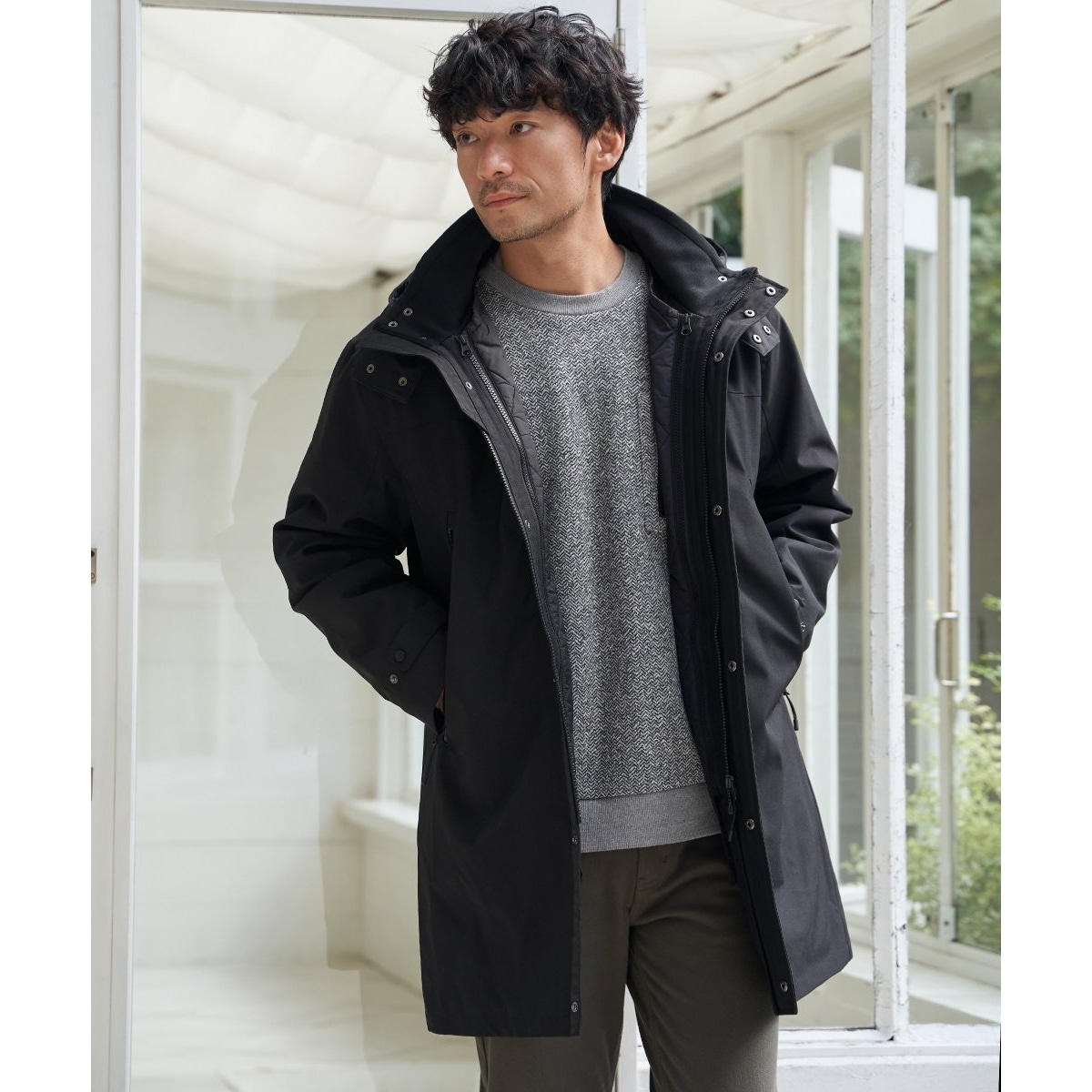 beams シャンブレー　ダウン　モッズコート いかがでしょうかVOL.59 やっぱり気になるモッズコート｜BEAMS