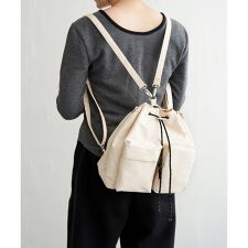 【2WAY／軽量】撥水リュックショルダーバッグ