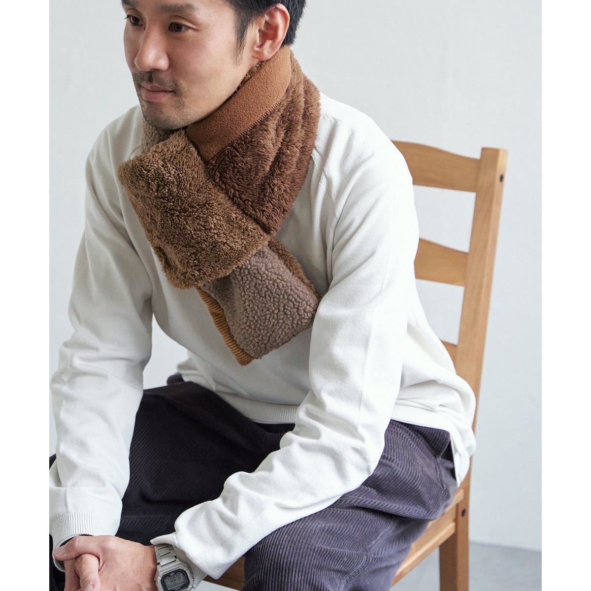 【WEB限定】KRIFF MAYER 切替マフラー