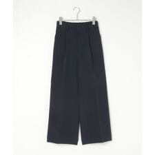 【洗濯機で洗える／セットアップ対応】ウォッシャブルワイドパンツ