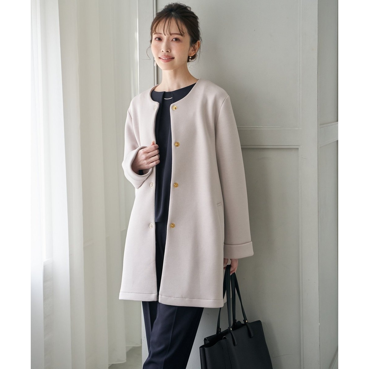 ダブルクロスガウンコート | アーバンリサーチ ドアーズ(URBAN