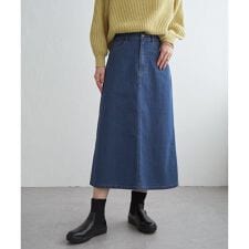デニムロングスカート