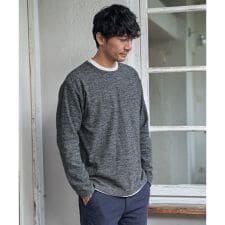 【2点セット】メランジ裏起毛インナーセット