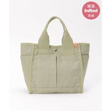 【雑誌InRed4月号掲載】キャンバスパイピングミニトートバッグ