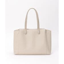 合皮A4三層トートバッグ