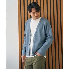 【洗濯機で洗える】GOKU楽ニットカーデインナーセット【2点セット】