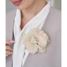 【フォーマル対応】フラワーコサージュ