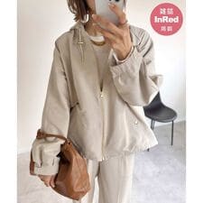 【雑誌InRed4月号掲載】撥水花粉リリース2WAYマウンテンパーカー【親子コーデ】