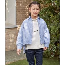 【親子コーデ】ドロストロングテールシャツ（120-160cm）