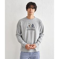 ポンチ刺繍ロンT