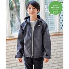 【親子コーデ】メランジマウンテンパーカー（110?160cm）