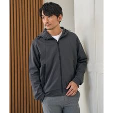 【イージーケア／吸水速乾】ドライポンチジップパーカ