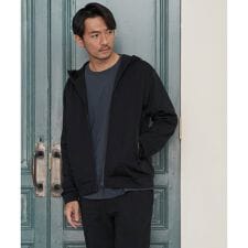 【イージーケア／吸水速乾】ドライポンチジップパーカ