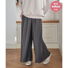 【雑誌InRed4月号掲載】カットプリーツワイドパンツ【親子コーデ】