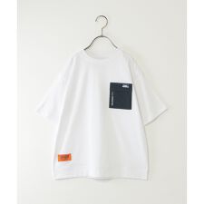 冷感異素材ポケ付きTシャツ（120?160cm）