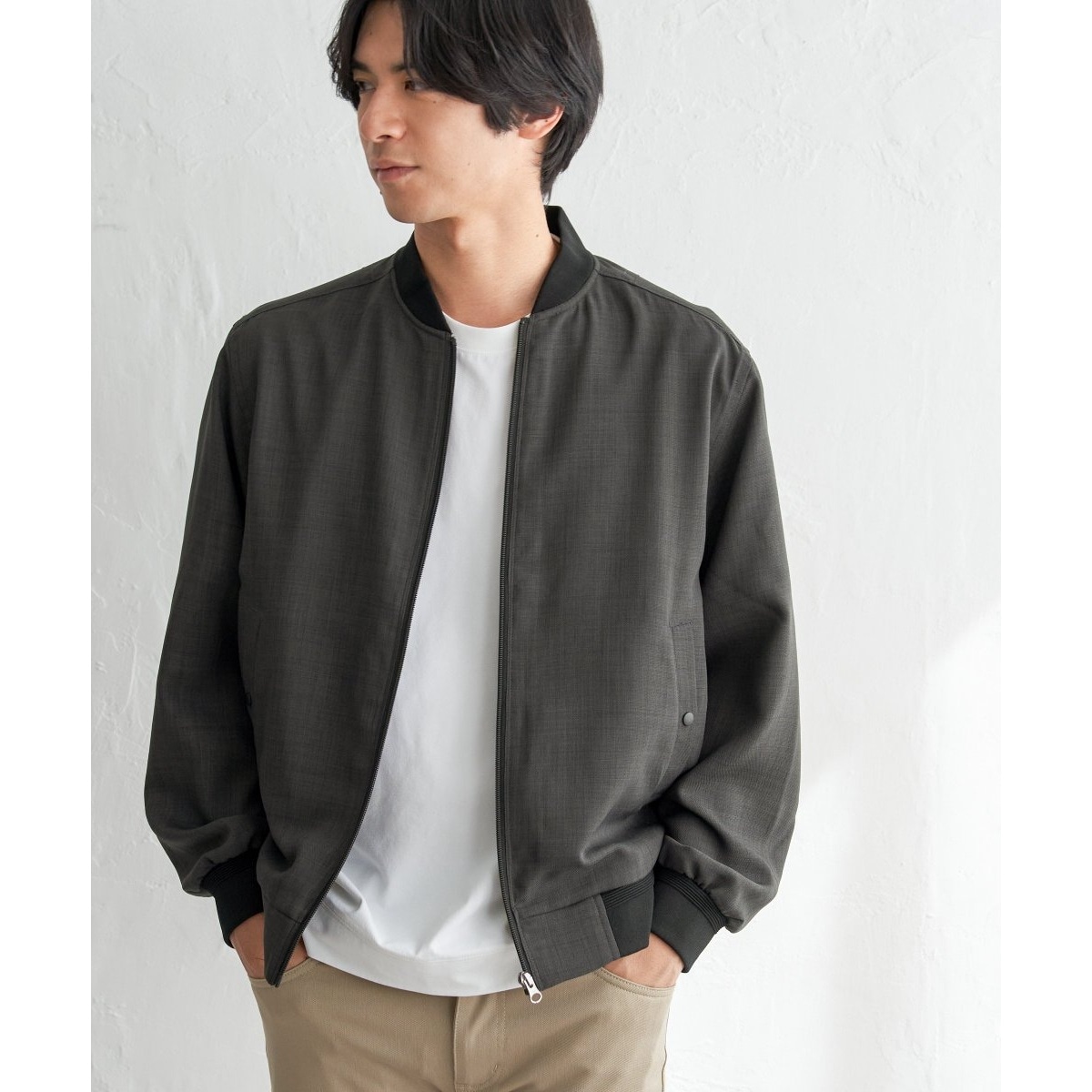 DANTON × BEAMS ／ 別注 ナイロンタフタ カバーオール