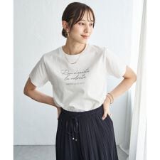 冷感ロゴフォトプリントTシャツ