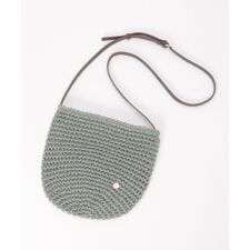 雑材こま編み2WAYショルダーバッグ