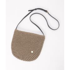 雑材こま編み2WAYショルダーバッグ