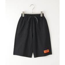 【セットアップ対応】冷感メッシュワッペンハーフパンツ（120?160cm）