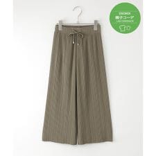 【親子おそろい】さらっとプリーツワイドパンツ（120?160cm）