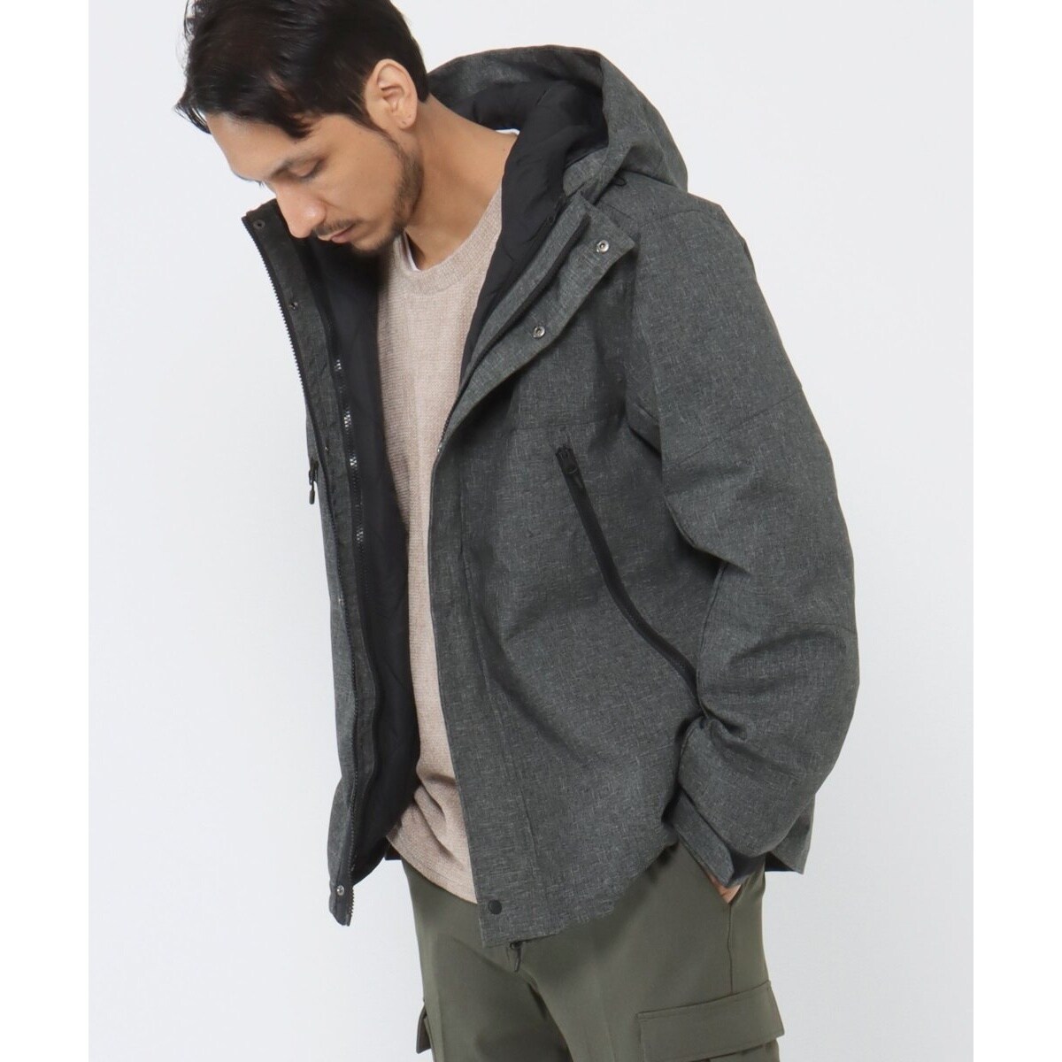 3WAYハーフフーデッド | イッカ(ikka) | マルイウェブチャネル 3WAYハーフフーデッド | イッカ(ikka) | マルイウェブチャネル