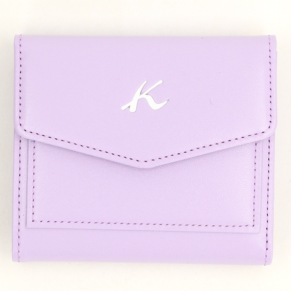 クレストブリッジチェックPVC二つ折り財布 | ブルーレーベル