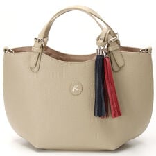 2WAY牛革ハンドバッグ