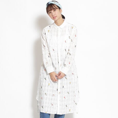 13号 15号 19号 Bouquet アンティークドール刺しゅうシャツワンピース スーパーハッカフィーユ Super Hakka Feuille ファッション通販 マルイウェブチャネル Cb001 312 52 01