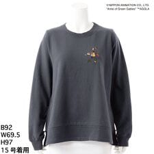 [15～19号]SUPER HAKKA×世界名作劇場 ｢赤毛のアン｣裏毛プルオーバー