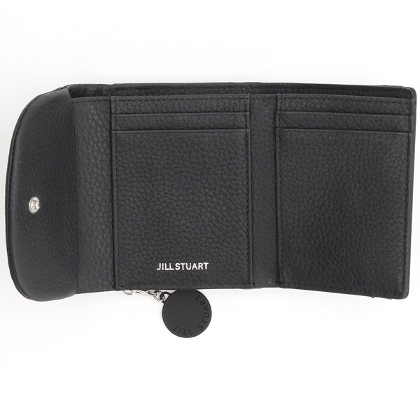 JILL STUART 三つ折り財布 ブラック JILL STUART ルナティ 三つ折り財布 | ジル スチュアート(JILL