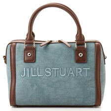 JILL STUART パネルデニム 2WAYボストン | ジル スチュアート(JILL JILLSTUART トピーナッツポケットショルダーバッグL