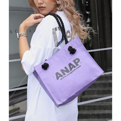 ａｎａｐロゴキャンバスミニトートバッグ アナップ Anap ファッション通販 マルイウェブチャネル